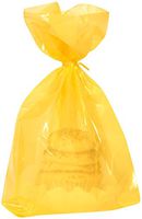 Cello Treat Bags 5"X11.25" 20/Pkg-Yellow