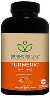 Spring of Life Turmeric Curcumin with Bioperine 1500mg – with 95% Curcuminoids – Extra Strength Formula for Maximum Absorption, Joint Comfort & Mobility – Gluten Free - 180 Veggie Caps