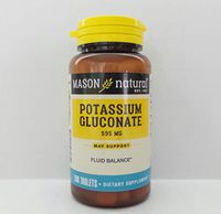 Mason Potassium Gluconate 595 mg 100 Tablets