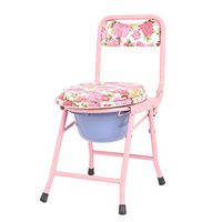 Zhong Elderly Toilet Chair Toilet Pregnant Women Light Disabled Toilet Seat Toilet Seat Toilet Chair - Pink