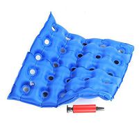 FYGAIN Medical Air Inflatable Seat Cushion for Wheelchair Office Home, Ideal for Prolonged Sitting FDA Approved 17.7" X 17.7"- Blue