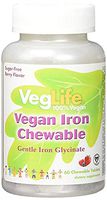 Vegan Iron Chewable VegLife 60 Chewable Tablet