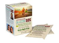 Glucose SOS - Glucose Powder for Low Blood Sugar, Instant Dissolve, Fast Absorbing, All Natural Dextrose, 6 Pack (Apple Crisp)