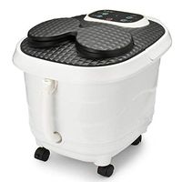 GQHZXCV Foot Spa Electric Massager Therapy Vibration Motorized Rolling Heater Relax Bubble Pedicure