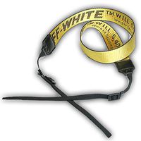 Off White Yellow Industrial Belt SLR Digital Camera Micro Single Camera Shoulder Strap