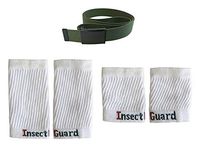 InsectGuard Permethrin Treated Tick & Mosquitoes Insect Repellent Complete Package 3 (Gree/White) One Size Fits All Up to Adult Medium