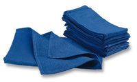 16" x 24" Blue Huck Towel (1 Box - 100 Towels) - AB-35-24L
