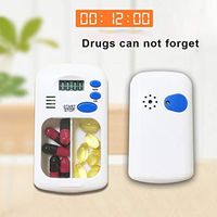KOUYE- Timing Pill Box Intelligent Reminder Timing Daily Storage Case Pill Box Pill Dispensers & Reminders