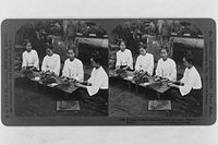 ClassicPix Photo Print 11x17: Burmese Women Rolling Leaf Tobacco Into Cigars, Mopoon, Burma, 1907