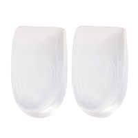 Height Increase Insole for Men & Women Taller Insoles, FunDiscount Heel Shoes Lifter Elevator Shoe Insole Soft Elasticity Shock Absorption Decompression Inner Heightening Insoles (Women, 2CM)