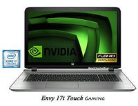 HP Envy Notebook 17-s143cl Touchscreen, Windows 10 Home, Intel Core i7-7500U, NVIDIA GeForce 940MX, 1 TB, Natural Silver (Renewed)