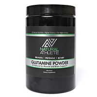 L Glutamine Powder | 5g Pure L Glutamine in Each Serving | Plant Based, Vegan, Gluten-Free | Unflavored (60 Servings)
