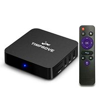 4GB+32GB MX10 Android 7.1.2 TV Box, TIMPROVE Smart Box with RK3328 Quad Core A53 Processor 64 bits Support Bluetooth 2.4GHz WiFi 100M LAN 3D Movies 4K Solution H.265