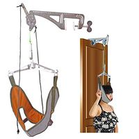 Over Door Cervical Neck Traction Kit Neck Pain Relief Cervical Traction Device for Women and Men