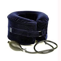Traction Cervical Neck Device Inflatable Pillow Instant Relief for Chronic Shoulder Back Pain Alleviate Spine Compression Helps Correct Posture Fauay