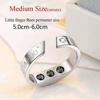 Snore Reducing Anti-snoring Men's Magnetic Classic Germanium Titanium Steel Negative Ion Anti-snoring Health Care