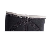 HWZ 1 Pair of Weightlifting Fitness Squat Knee Sets 7mm Thick Knee Pads Sports Protective Gear Compression Knee pad Cover (Black, L)