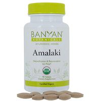 Banyan Botanicals Amalaki Tablets – Organic Amla Supplement – Nourishing, Gently Cleansing, Supports The Immune System & Promotes Healthy Energy* – 90 Tablets – Non GMO Sustainably Sourced Vegan