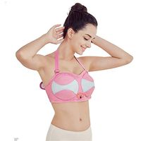 WGIRL Infrared Massage Enlargement Bra Body Enhancer Stimulation Breast Wireless Massager Tool Bigger Heating Electric Chest Lifting Vibrating Grow,L