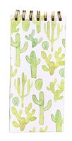 Desert Cactus Theme Spiral Bound Lined Novelty Note Pad 8" x 3.75"