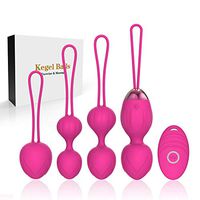Upgrade 2 in 1 Kegel Exercise Weights & Massage Ball Kegel Balls Beginners & Tightening- Jintrun Silicone Ben Wa Balls Set for Bladder Control & Pelvic Floor Exercises