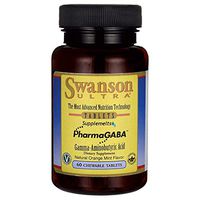 Swanson Amino Acid Pharmagaba 100 Milligrams 60 Chwbls