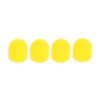 Gbell 4Pcs Motor Cover Case Dustproof Silicone Plug Cover Protector for DJI Mavic 2 Pro/Zoom,Drone Accessories (Yellow)