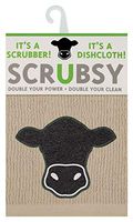 MU Kitchen Scrubsy Dishcloth and Scrubber (Cow)