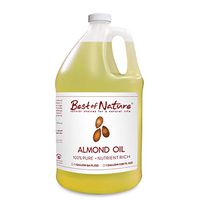 Best of Nature 100% Pure Almond Massage & Body Oil (Half Gallon)