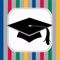 Creative Converting Paper Art 16 Count 3-Ply Beverage Napkins, Graduation Stripes