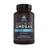 Ancient Nutrition Ancient Omegas Joint Support - ALA, DHA, EPA, ETA from Wild Caught Fish - 90 Capsules…