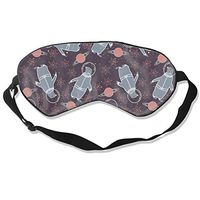 Eye Mask Space Penguin Adjustable Silk Sleep Mask Eyeshade