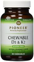 Pioneer Nutrition D3 & K2 Spearmint, 90 Count