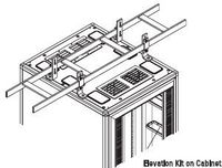 10506-716 - Chatsworth Cable Runway to Cabinet Elevation Kit; 4", 5", 6" elevation; 2 pair