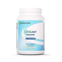 Nutra BioGenesis - UltraLean Chocolate - Gluten Free Food Supplement Shake, Powdered Nutritional Beverage, Whey Based Nutrition - 1.6 Lb