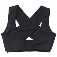 Qiaonai (TM) Corset Back Brace Posture Correction Posture Massage Adjuster Body Care (Black, XXL)