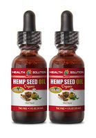 Stress Relief Supplements for Adults - Hemp Seed Oil Organic 780 MG Drops - Hemp Seed Oil Drops - 2 Bottles 2 FL OZ (60 ML)