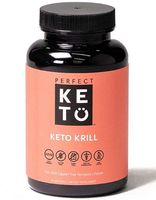Perfect Keto Krill Oil with MCT Oil - Keto Friendly Antarctic Krill Oil Supplement Highly Potent in Omega-3, EPA, DHA and Astaxanthin - 90 Softgels Capsules (1000mg per Serving)