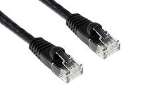 CablesAndKits - Cat6 Ethernet Cable, Booted, Jacket: PVC (cm), 10 ft, Black, Pure Copper, RJ45 Computer & Networking Patch Cord