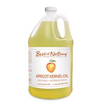 Best of Nature 100% Pure Apricot Kernel Massage & Body Oil (Gallon)