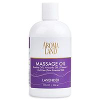 Aromaland Massage & Body Oil (12 oz) Lavender