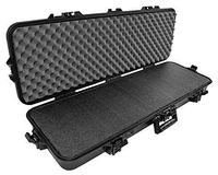 Case Club Hard Waterproof Rifle Case with Closed Cell Military Grade Polyethylene Foam 37.0 x 13.0 x 5.12 Inches