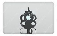 Gun Barrel Macbook Decal