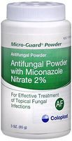 Coloplast Micro-Guard Antifungal Powder with Miconazole Nitrate 2% - 3 oz, Pack of 5