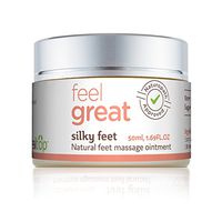 Healtop Silky Feet 100% Natural Feet Ointment for Smooth Feet Skin 1.69 FL OZ (50 ml)