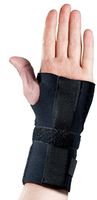 Thermoskin Adjustable Left Wrist/Hand Brace, Black, 3 Ounce