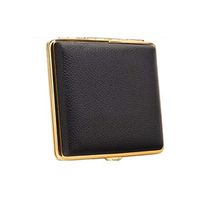 Gaoxingbianlidian Cigarette Box, 20 Packs, Men's Ultra-Thin Portable Cigarette Case, Birthday Gift, Cigarette Box Cork Magnet Cigarette Case, Portable 20-Piece Cigarette Holder,Lig