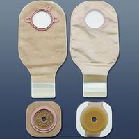 New Image Colostomy/Ileostomy Kit - Blue Code, Two-Piece System 12 Inch Length, 2-1/4 Inch Stoma Opening, Drainable (Box