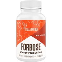 Bulletproof Forbose, Tap Into Your ATP Energy Reserves for Extra Stamina and High Performance, Recharge, Assist in Recovery, Non-GMO, Vegan, (60 Capsules)