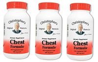 Christopher’s Original Formulas Chest Formula 100 Vegetarian Capsules (3)